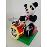 VINTAGE *PRISTINE* 1960's Mambo Panda Electric Drummer Battery Operated Toy