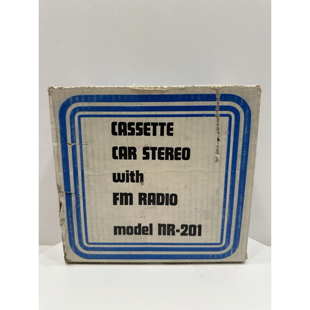VINTAGE *NEW* 1970 AM/FM Cassette Car Stereo Japan