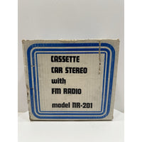 VINTAGE *NEW* 1970 AM/FM Cassette Car Stereo Japan