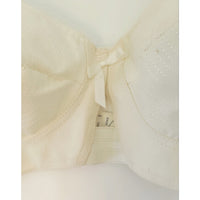 VINTAGE *NEW* 1960's Stephanie Women's Cream Bullet Bra w/Center Flower Size 32B