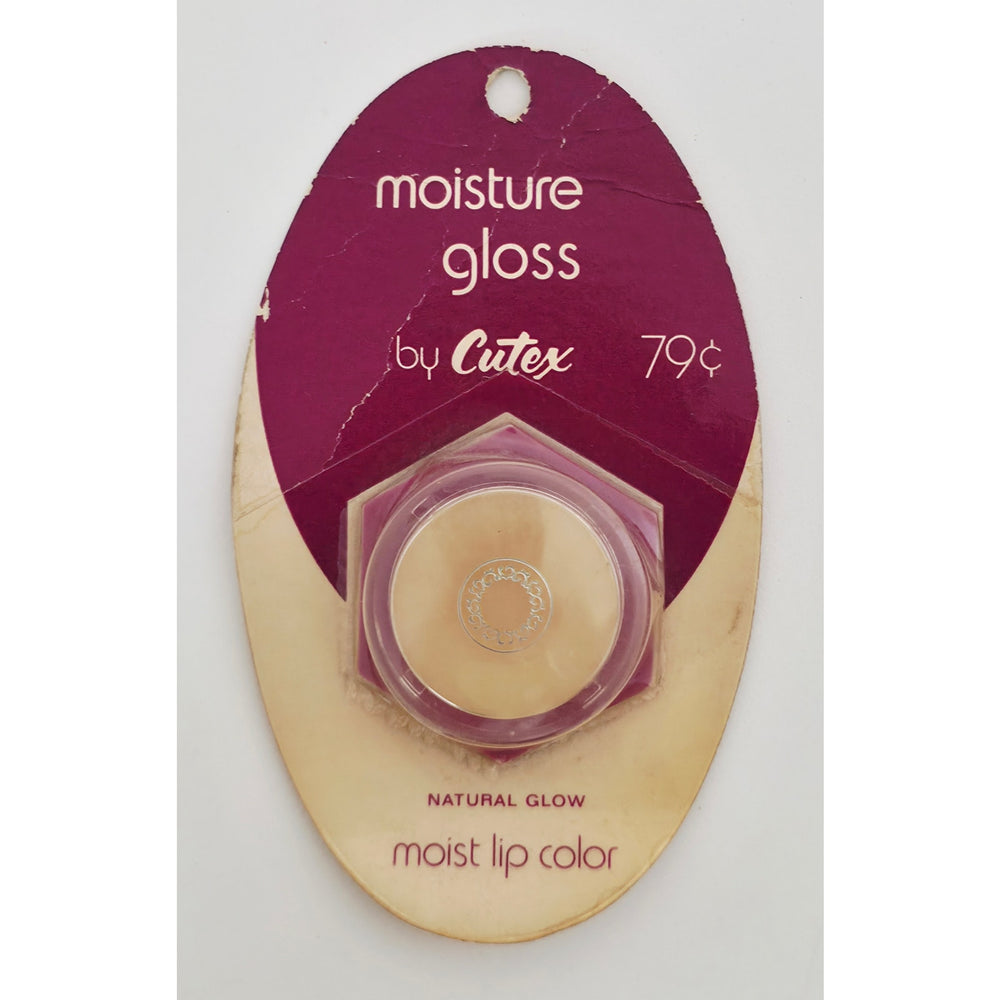 VINTAGE *NEW* 1970's Cutex Moisture Lip Gloss Natural Glow