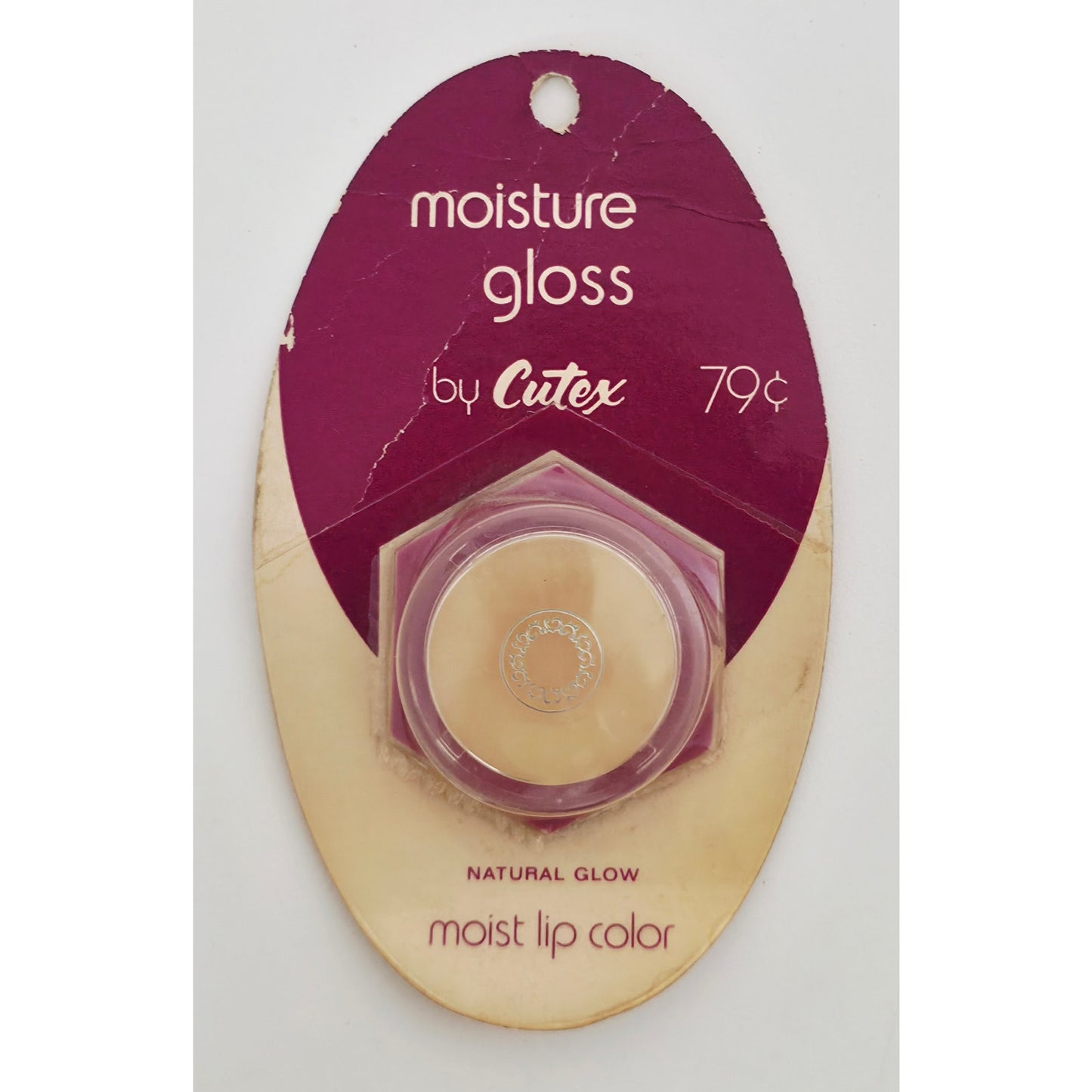 VINTAGE *NEW* 1970's Cutex Moisture Lip Gloss Natural Glow