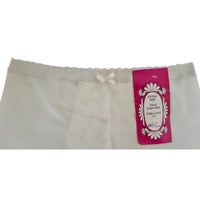 VINTAGE *PRISTINE* 1960's Women's White High-Waisted Girdle & Garter Size XL-XXL