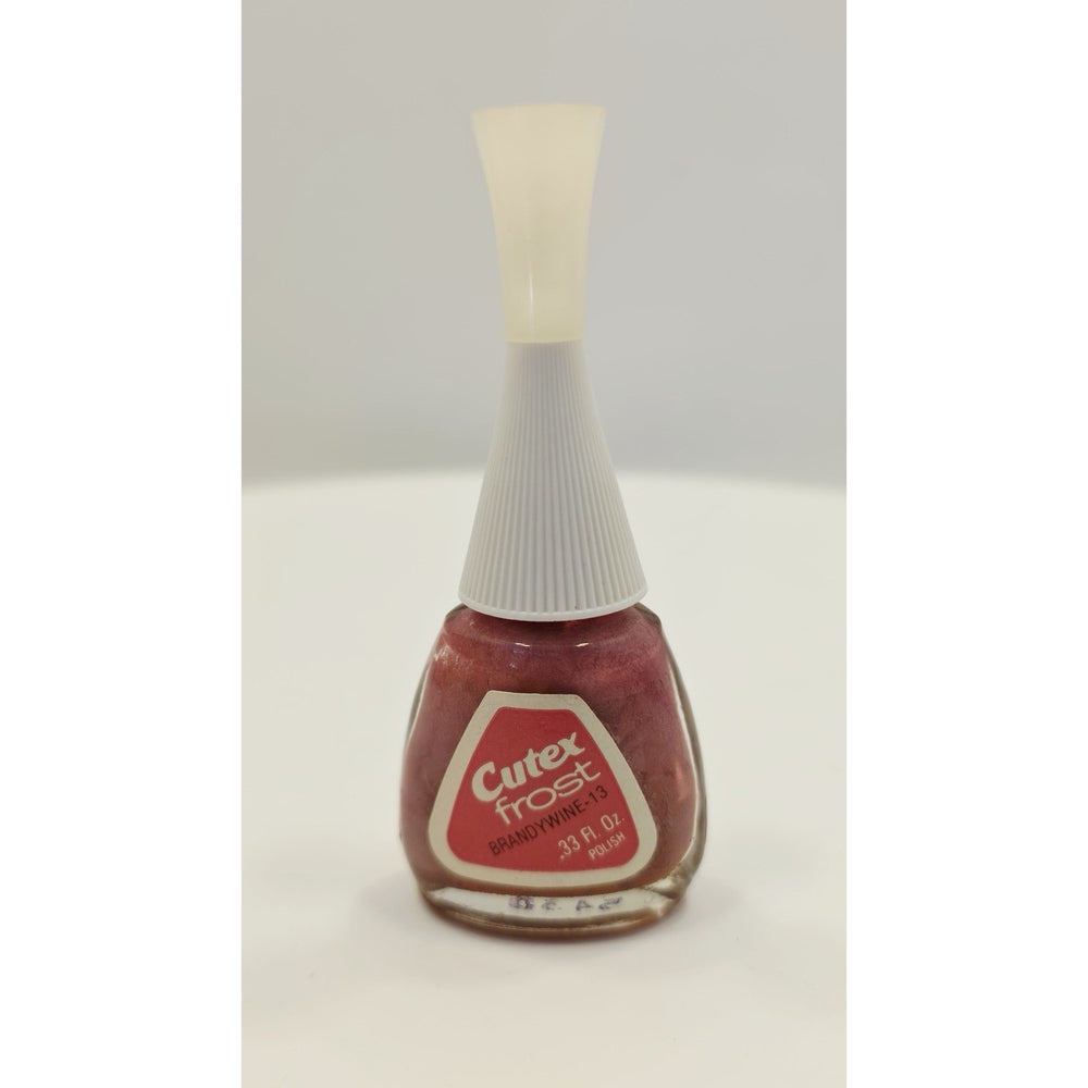 VINTAGE *NEW* 1970's Cutex Frost Brandy Wine Spiff Proof Nail Polish