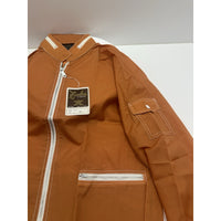 VINTAGE *NEW* 1970's Caribu Men's Nylon All Weather Zip Hood Jacket - Large