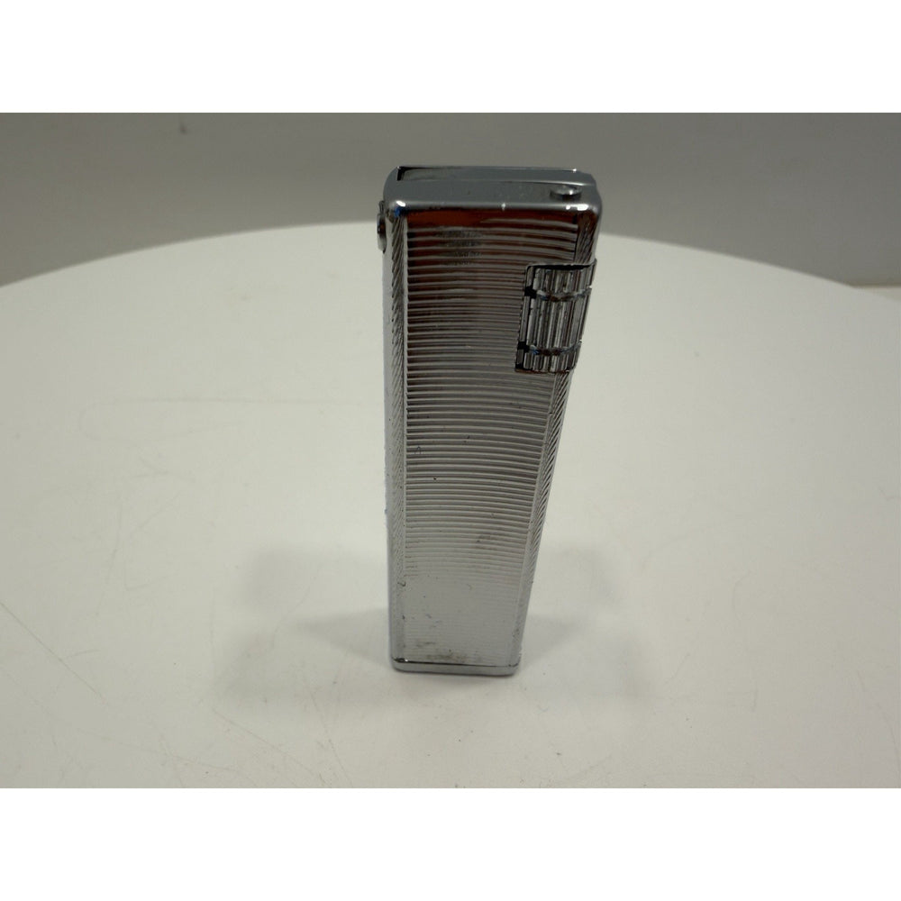 VINTAGE *NEW* 1950's Stellar Silver Textured Super Lighter