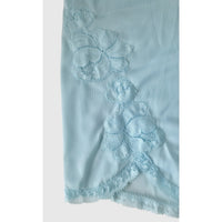 VINTAGE *NEW* 1960's Kayser Women's Light Blue w/Lace Bloomers Panties Size S
