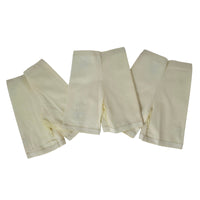 VINTAGE *NEW* 1960's Women's Light Yellow High-Waisted Girdle Size XL Lot of 3