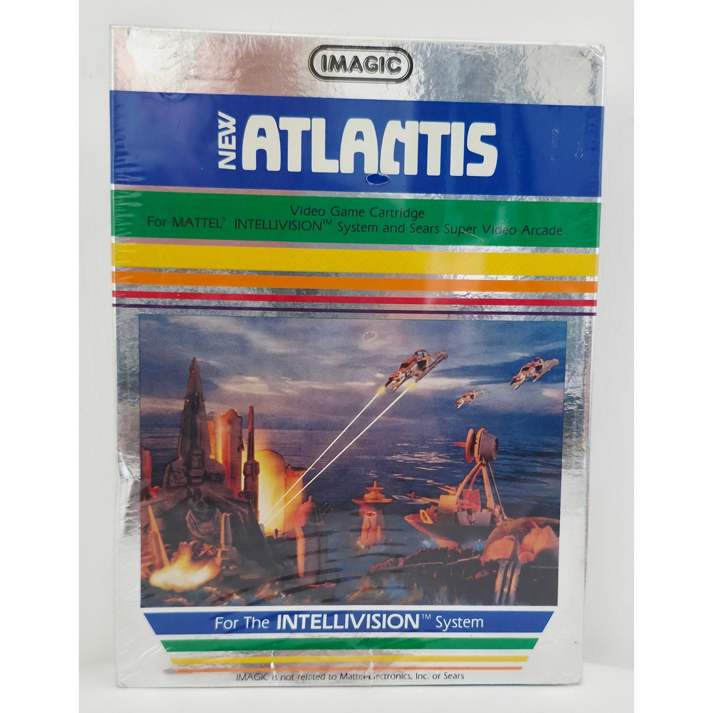 INTELLIVISION 1982 New Atlantis Video Game NOS Shrink Wrapped Dealer Stock
