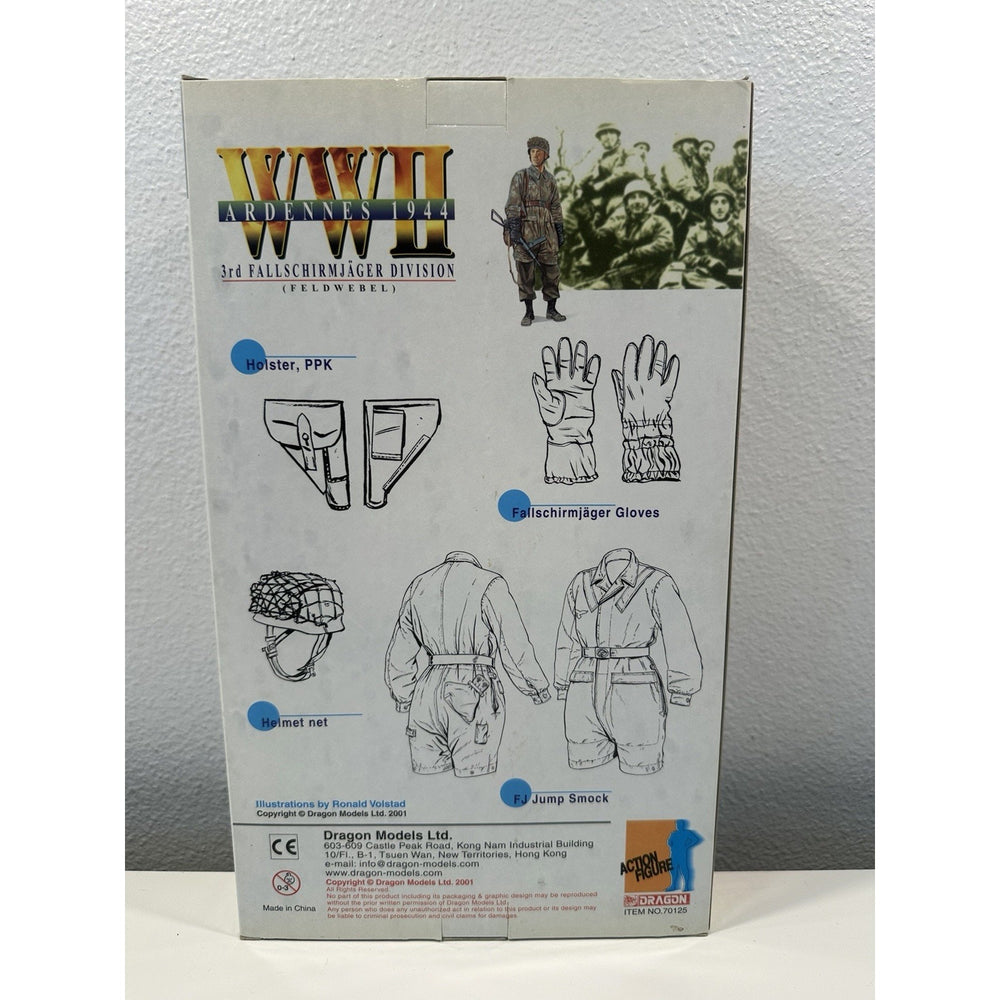 VINTAGE *NEW* Dragon WWII "Meyer" Ardennes 1944 Action Figure