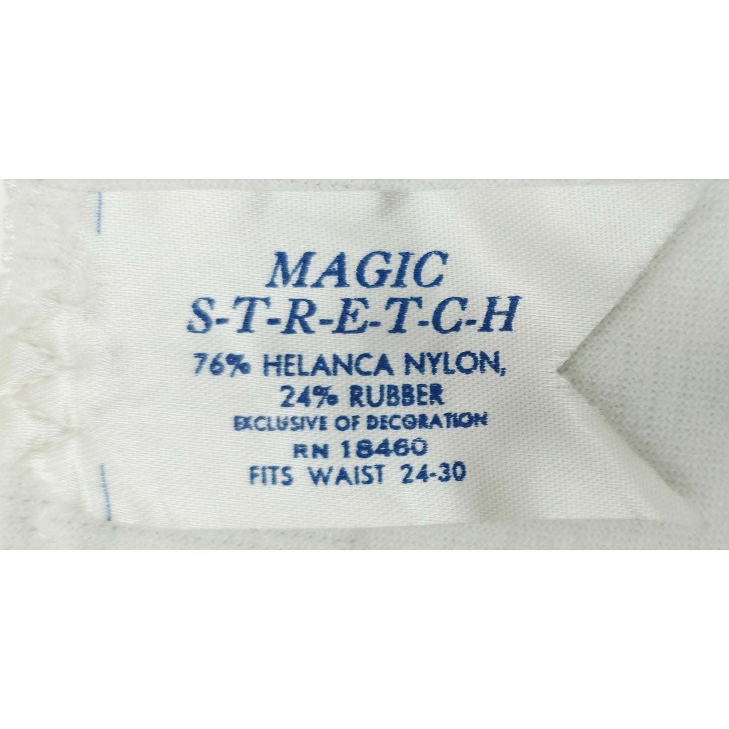 VINTAGE *PRISTINE* 1960's Magic Stretch Women's Cream Girdles Size 24-30 Set 2