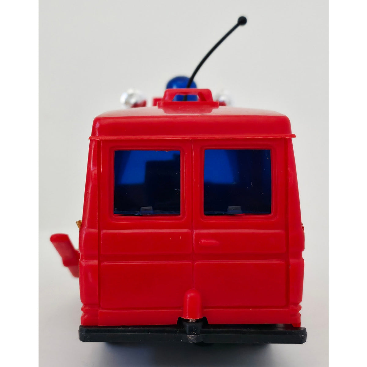 VINTAGE *NEW* 1960's Fire Chief Emergency Truck Mercedes Van w/Real Siren Sound