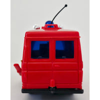 VINTAGE *NEW* 1960's Fire Chief Emergency Truck Mercedes Van w/Real Siren Sound