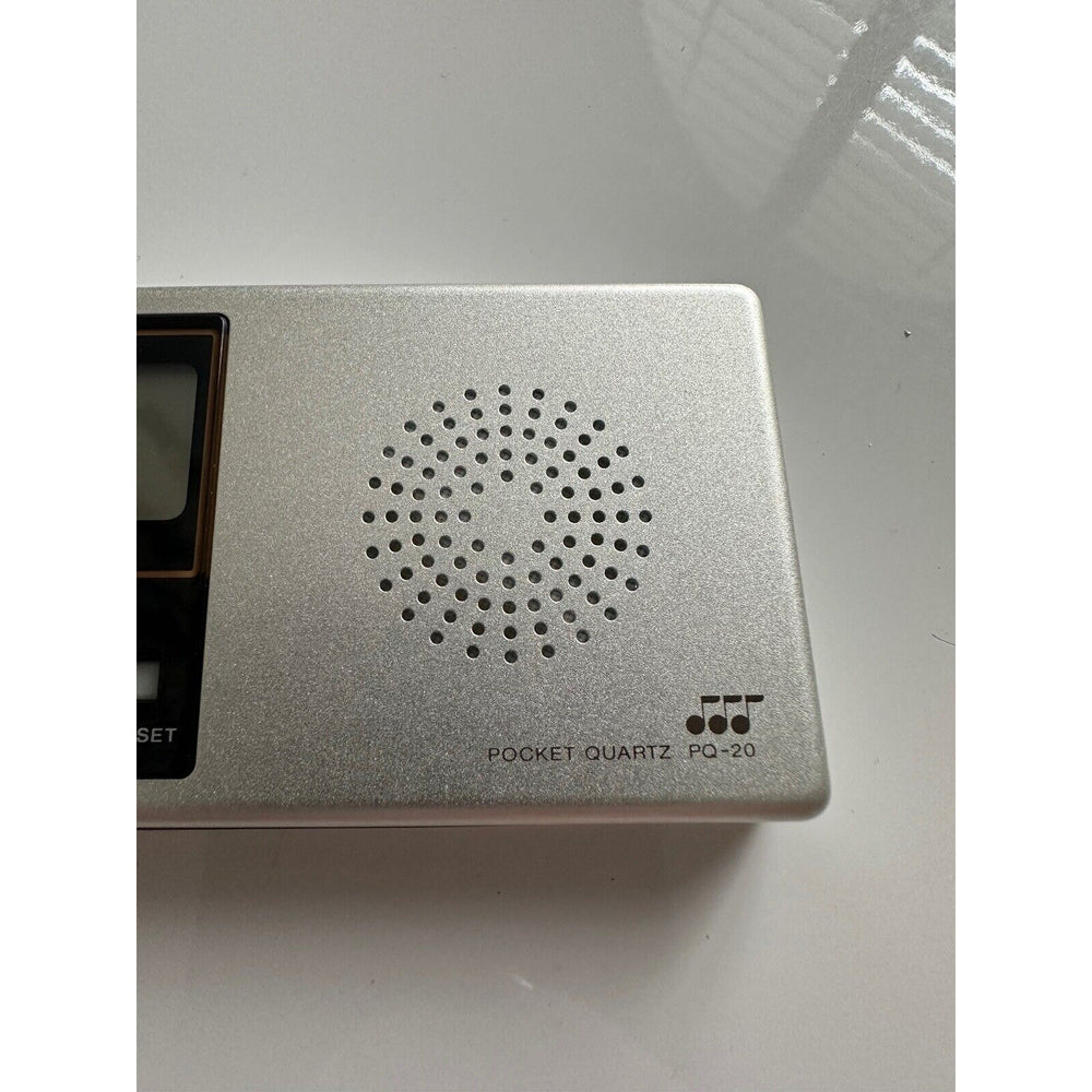 VINTAGE *NEW* 1980's Casio PQ-20 Digital Quartz Melody Travel Alarm Clock