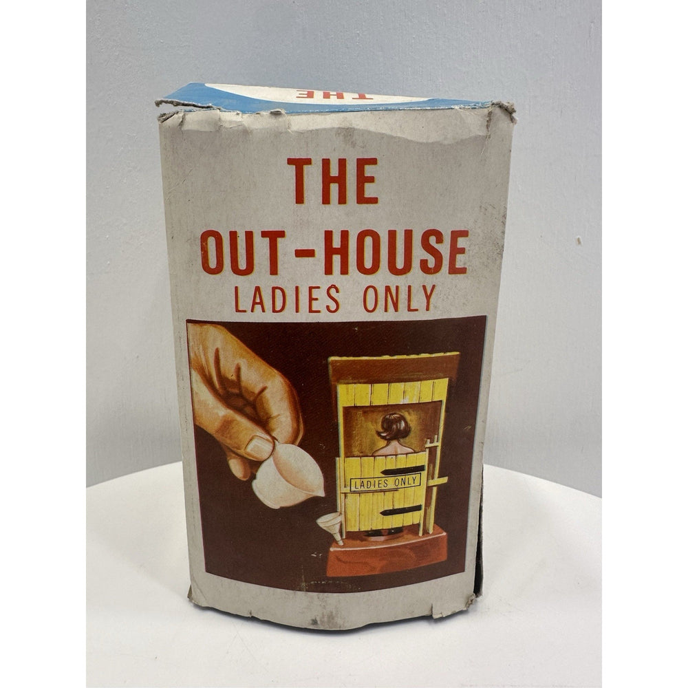 VINTAGE *NEW* 1960's The Ladies Outhouse Novelty Toy