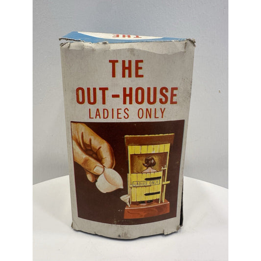 VINTAGE *NEW* 1960's The Ladies Outhouse Novelty Toy