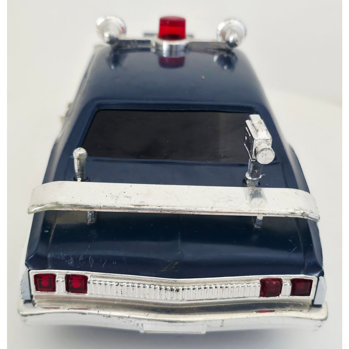 VINTAGE *PRISTINE* 1971 J.J. Toy Co. Radar Police Battery Highway Patrol Car
