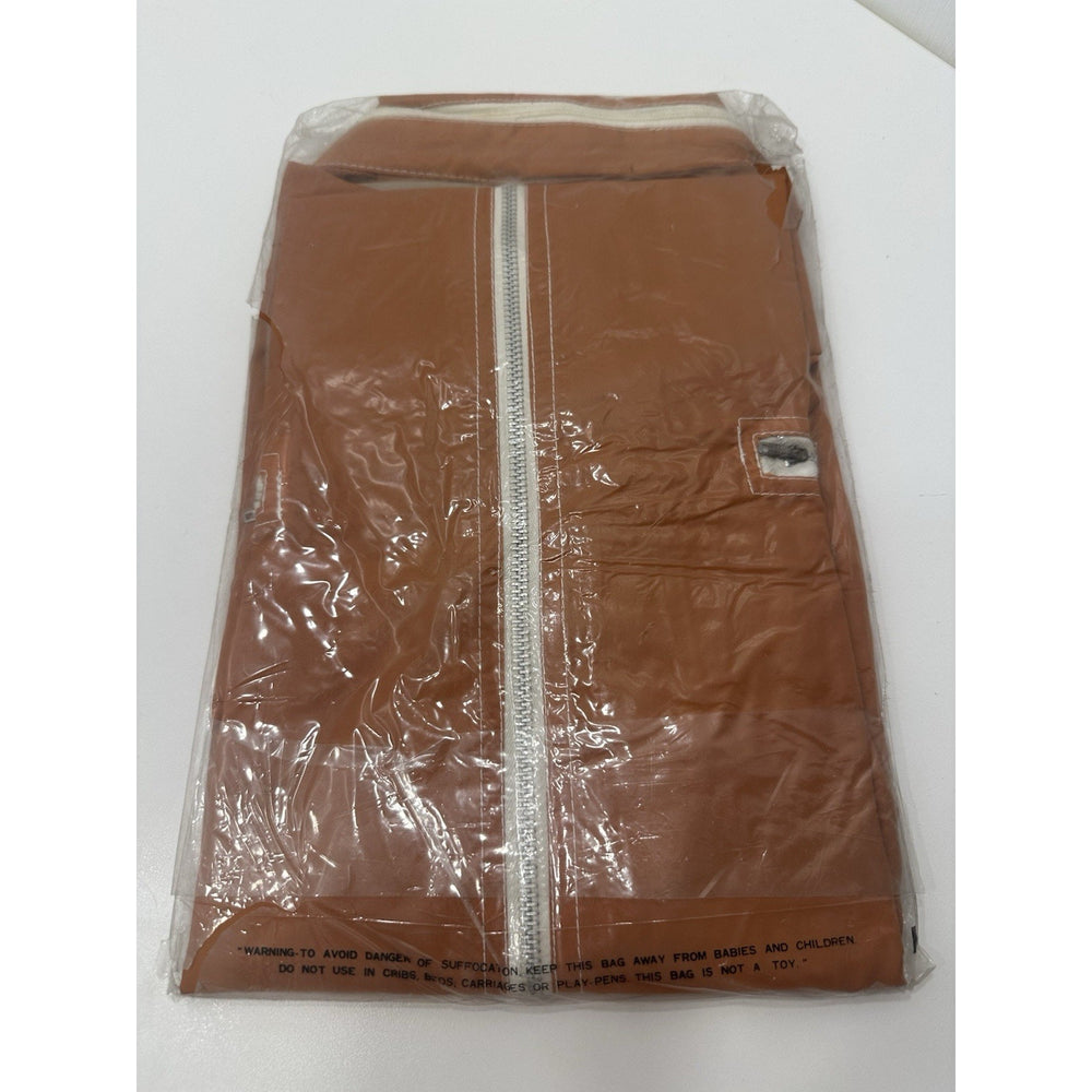 VINTAGE *NEW* 1970's Caribu Men's Nylon All Weather Zip Hood Jacket - Large