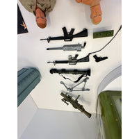 VINTAGE GI Joe Action Figures & Accessories in 1998 Collectable Tin