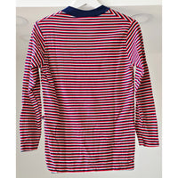 VINTAGE *NEW* 1970's WLP Women's Red White Blue Shirt 100% Nylon Size M