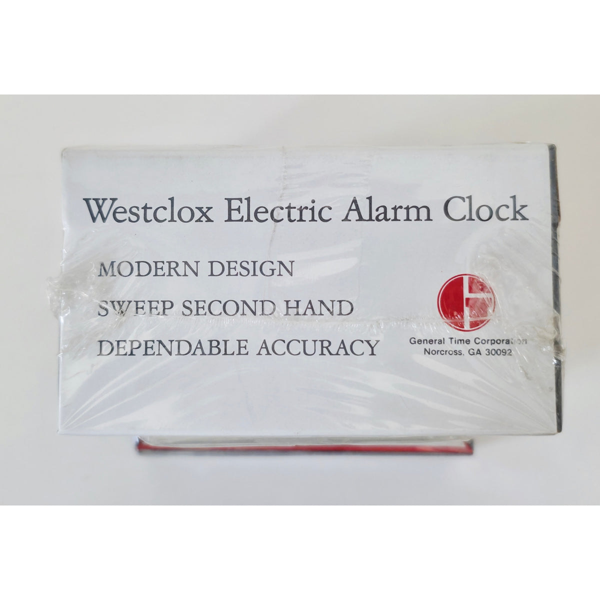 VINTAGE *PRISTINE* 1970's Westclox Cream Alarm Clock Electric Model 22189 Bold II