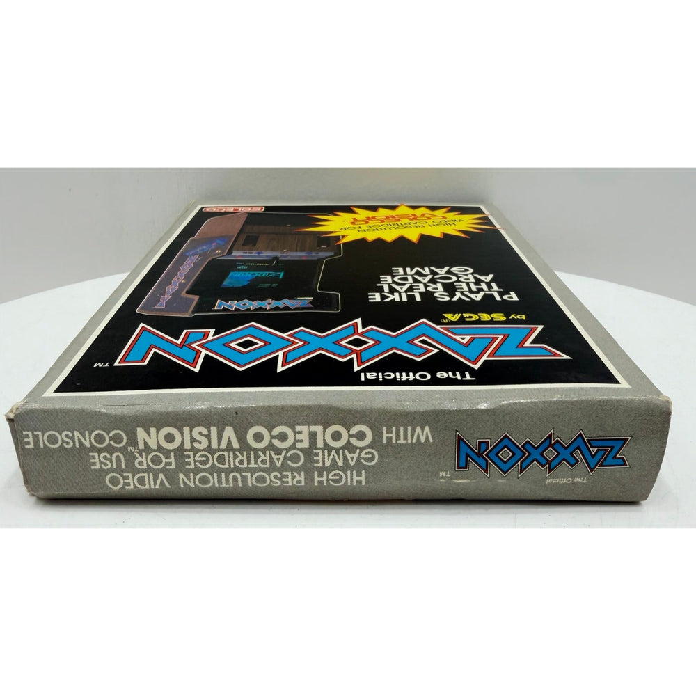 ColecoVision 1982 Zaxxon Video Game NOS Sealed w/Box Wear Unsold Dealer Stock