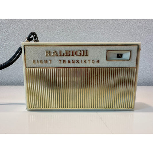 VINTAGE *NEW* 1960's/1970's Raleigh 8 Model 822 Transistor Radio