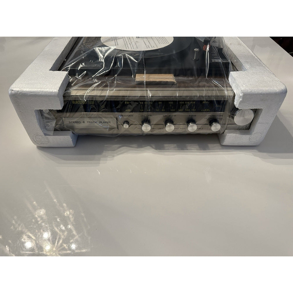 VINTAGE *NEW* 1970's Electrobrand 6544 AM/FM Stereo Receiver 8 Track Player