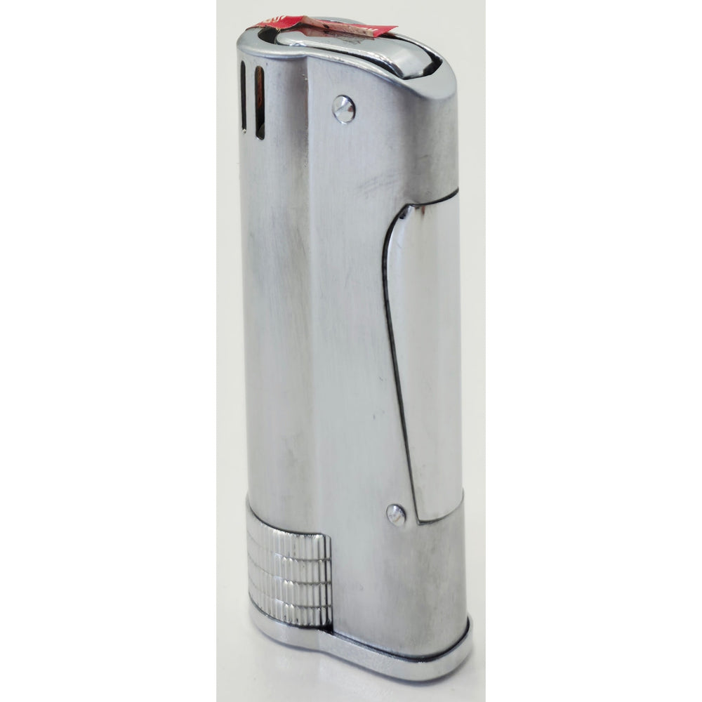 VINTAGE *NEW* 1960's Continental Butane Kwik-Fill Silver Lighter Japan