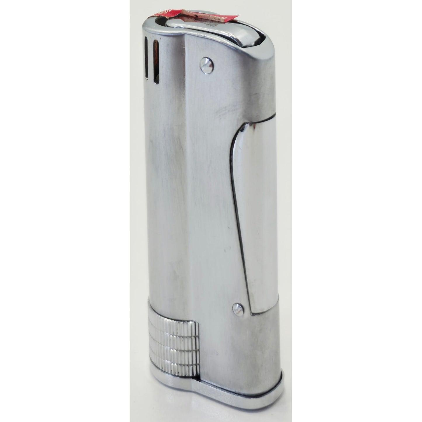 VINTAGE *NEW* 1960's Continental Butane Kwik-Fill Silver Lighter Japan