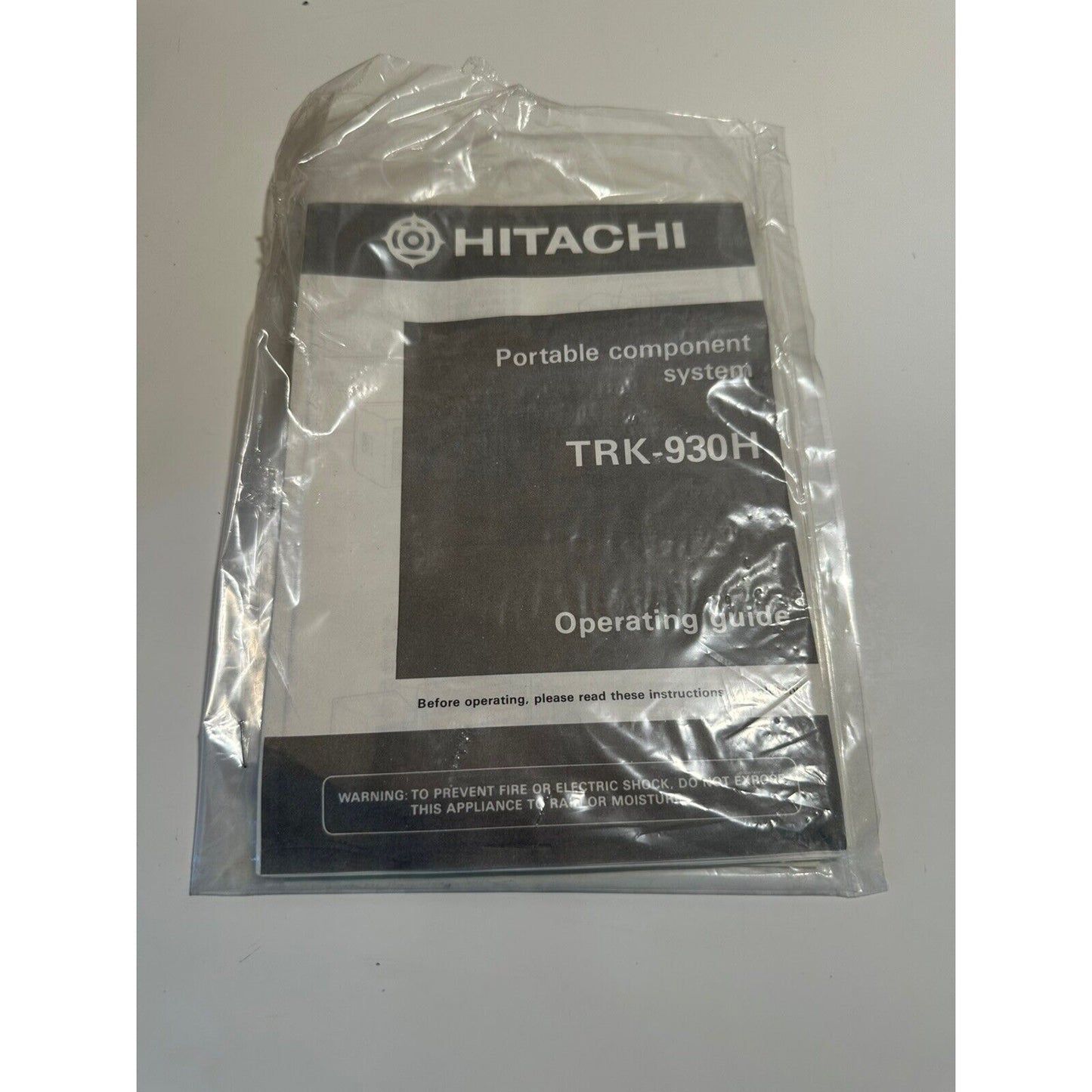 VINTAGE *NEW* 1980's Hitachi TRK-930H Dual Speakers Cassette Tape AM/FM Boombox