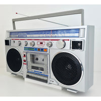 VINTAGE *NEW* 1980's Trident CX-479F Multi-Voltage FM Radio Cassette Boombox