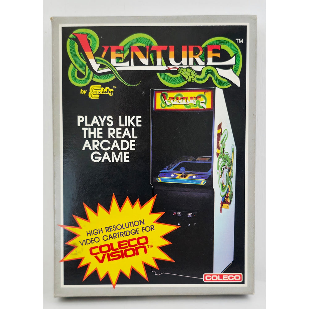 Colecovision 1982 Venture Video Game NOS Sealed Unsold Dealer Stock