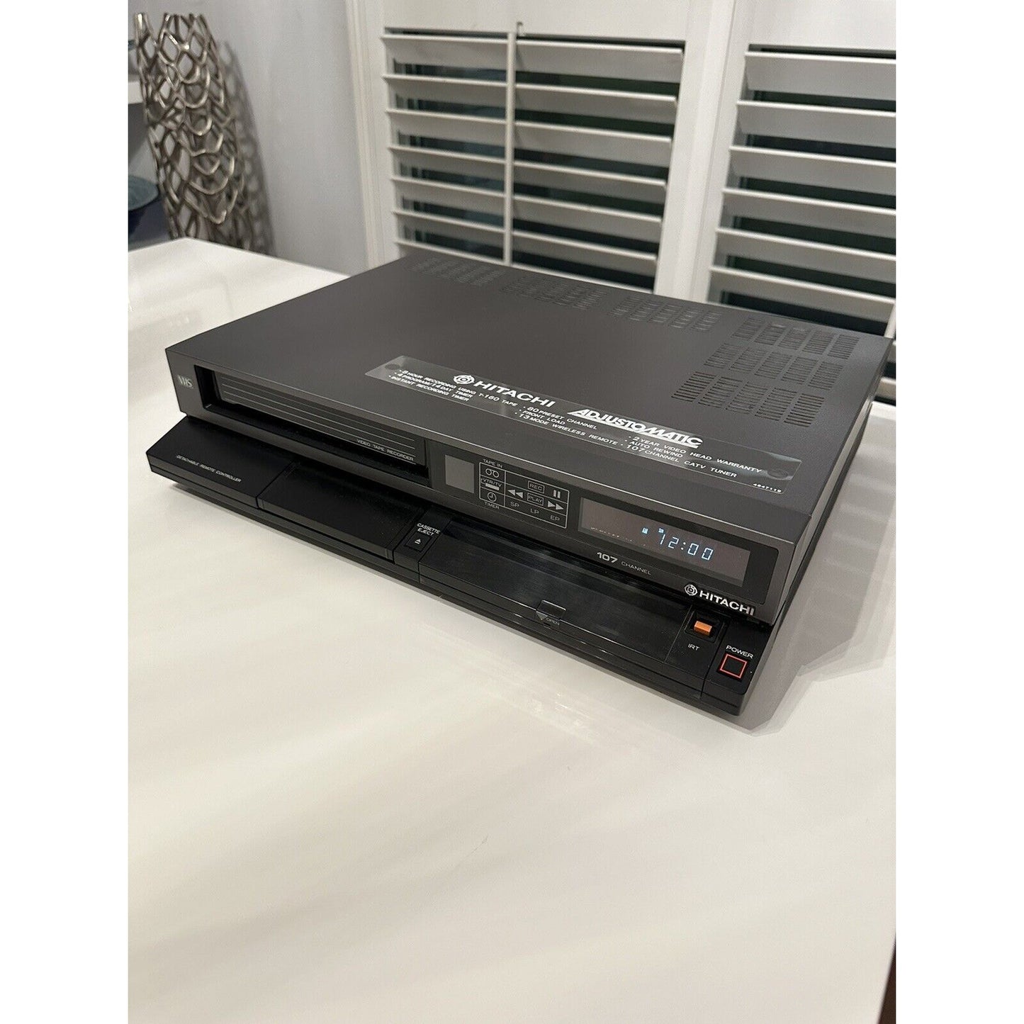 VINTAGE *NEW* 1980's Hitachi VT-73AY Adjustomatic VCR Video Deck