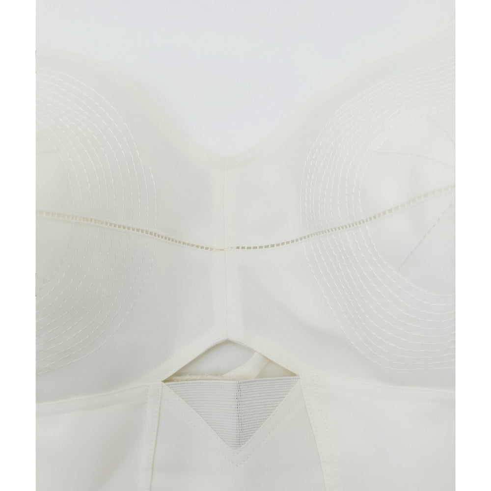 VINTAGE *NEW* 1960's Easi-Action Women's White Long-Line Bullet Bra 40C Lot 3