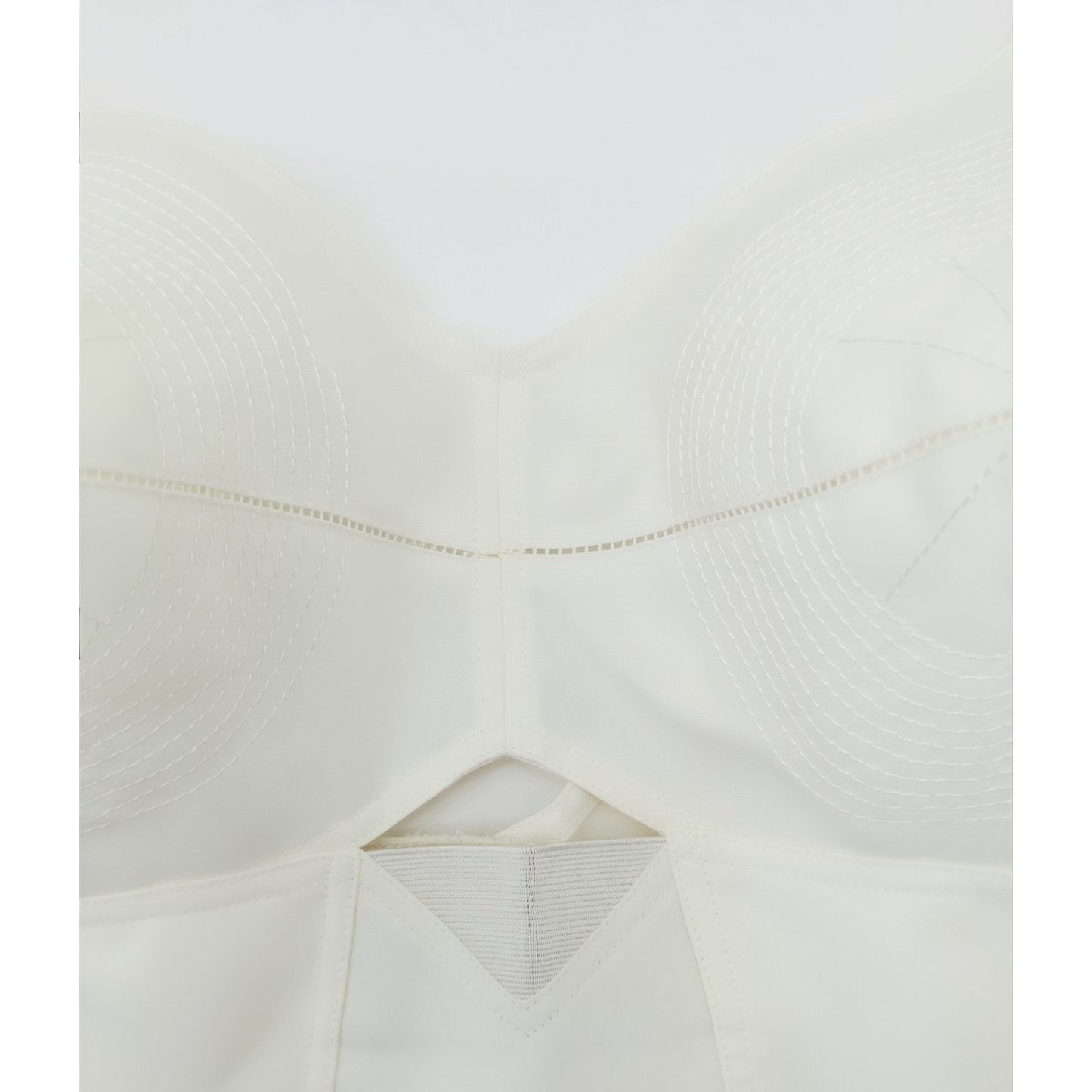 VINTAGE *NEW* 1960's Easi-Action Women's White Long-Line Bullet Bra 40C Lot 3