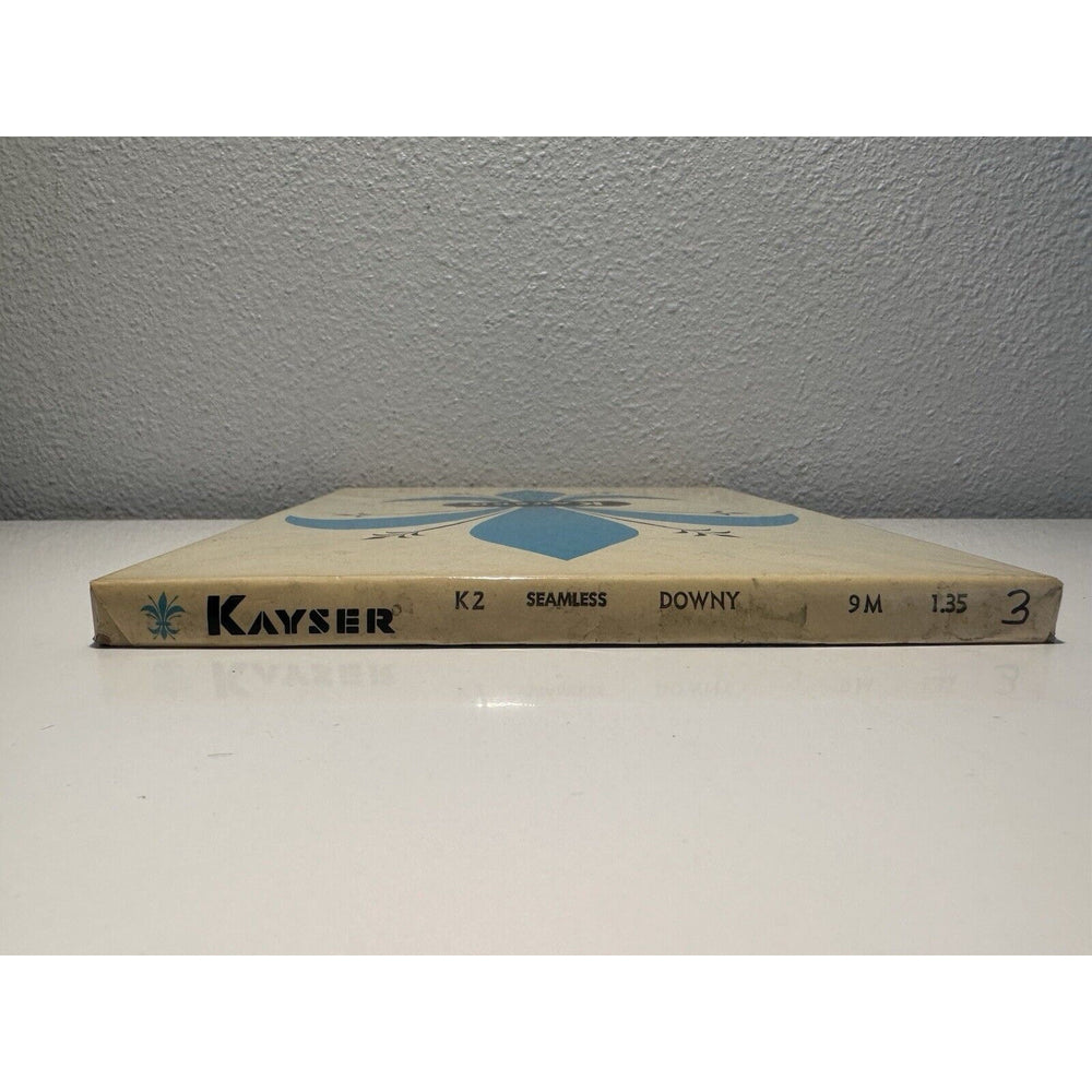 VINTAGE *NEW* Kayser Hosiery-Seamless-Downy Sz9 X 3