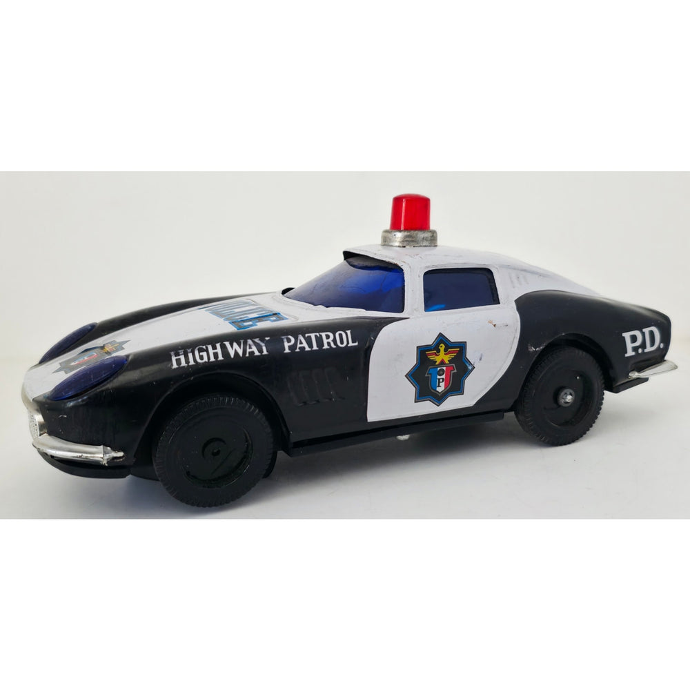 VINTAGE *PRISTINE* 1976 SRK P.D. Highway Patrol Car #99 Metal Die Cast Toy Car