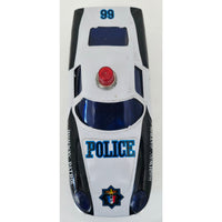 VINTAGE *PRISTINE* 1976 SRK P.D. Highway Patrol Car #99 Metal Die Cast Toy Car