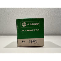 VINTAGE *NEW* Arrow AC Power Adapter Japan 117V/6V 300mA