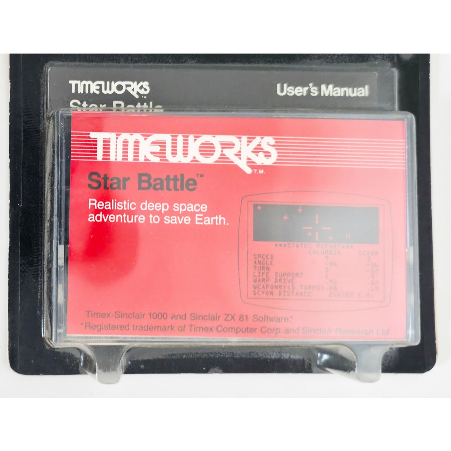 1982 Star Battle Timeworks Timex Sinclair 1000 ZX81 NOS Sealed Dealer Stock