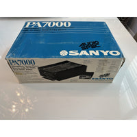 VINTAGE *NEW* 1980's Sanyo PA 7000 Bi-Amplified Car Stereo Power Booster