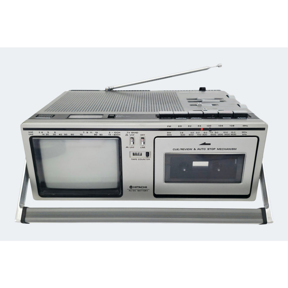 VINTAGE *PRISTINE* 1981 Hitachi K2400 SS TV Receiver/Cassette Needs Lovin'