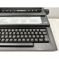 VINTAGE *CLEAN* Olivetti 6100 Spanish Portable Electronic Typewriter