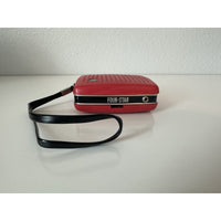 VINTAGE *NEW* 1970's Four Star FS-7 Solid State Radio in Red - RARE