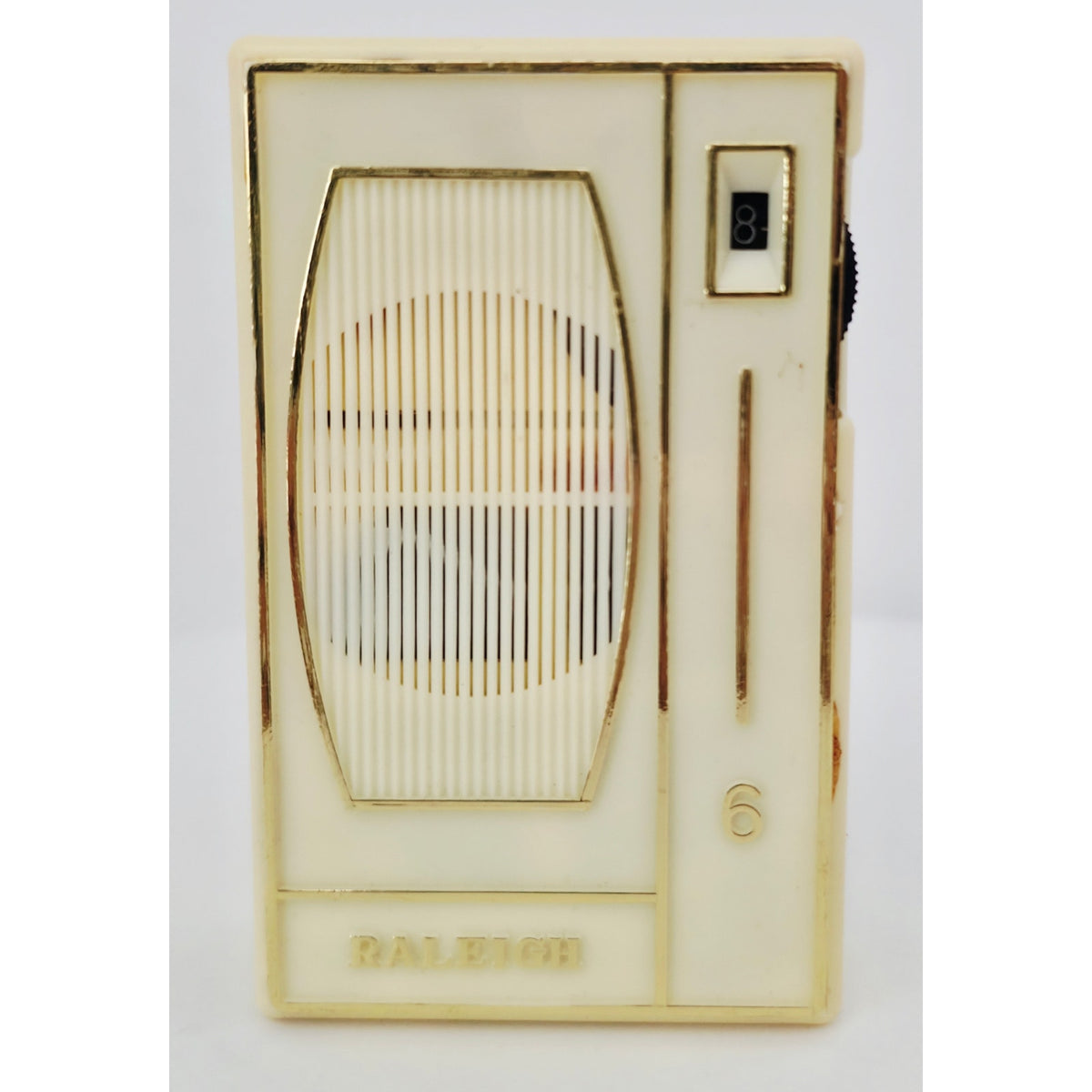 VINTAGE *PRISTINE* 1960's Raleigh 6 Model 612 AM Transistor Radio