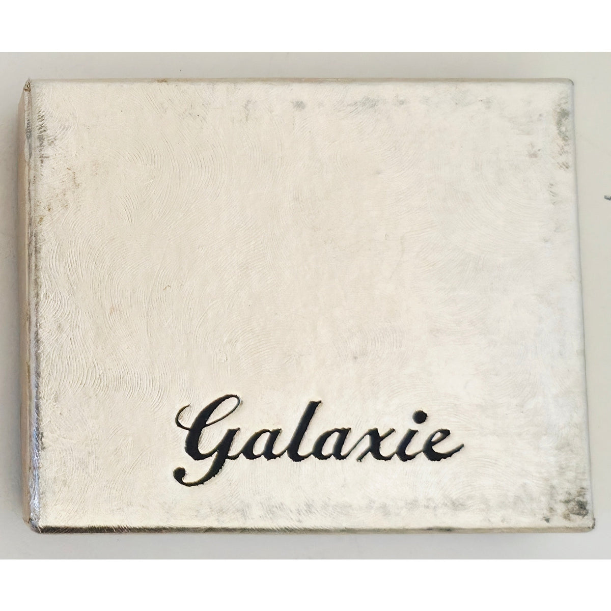 VINTAGE *NEW* 1950's Galaxie Yellow and Silver Butane Lighter Japan