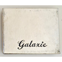 VINTAGE *NEW* 1950's Galaxie Yellow and Silver Butane Lighter Japan