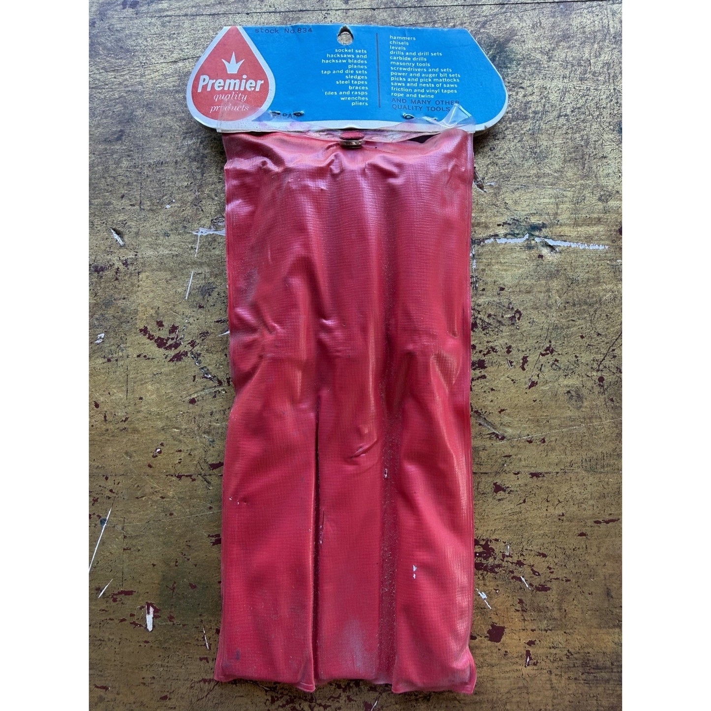 VINTAGE *NEW* 1960's Premier 3-Piece Tanged Chisel Set