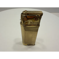 VINTAGE *NEW* 1960's Manor Gold Butane Lighter